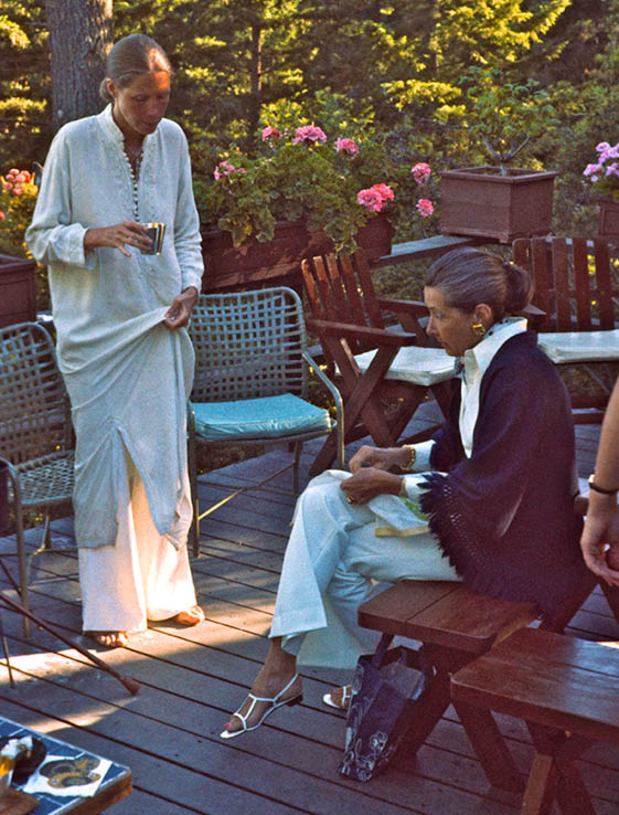 1975 - Palo Alto, CA on their mountain ranch 