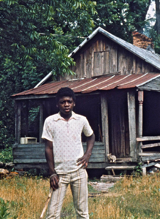 1974 - Washington, NC  Robert at home 