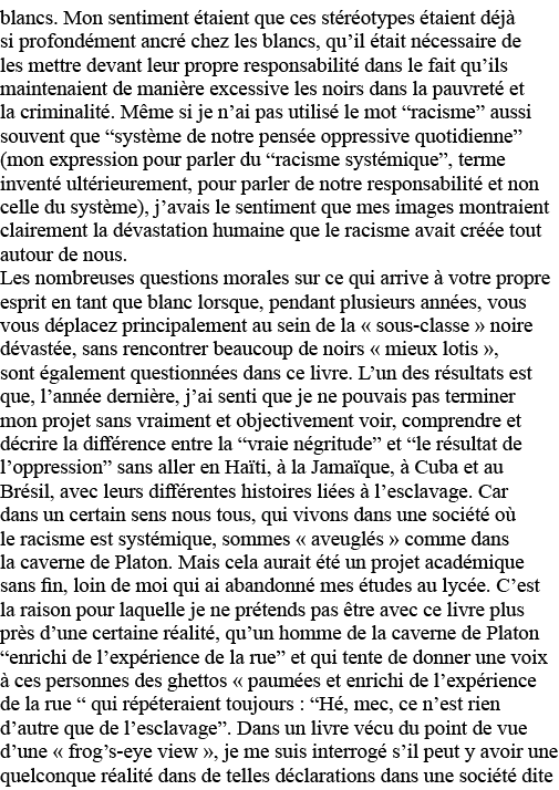 blancs  Mon sentiment étaient que ces stéréotypes étaient déjà si profondément ancré chez les blancs, qu il était néc   