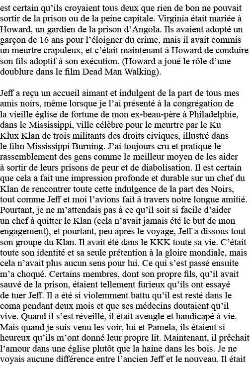 est certain qu ils croyaient tous deux que rien de bon ne pouvait sortir de la prison ou de la peine capitale  Virgin   