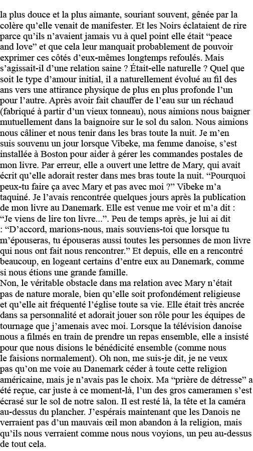 la plus douce et la plus aimante, souriant souvent, gênée par la colère qu elle venait de manifester  Et les Noirs éc   