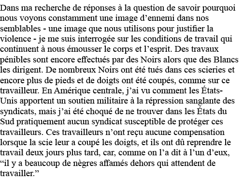 Dans ma recherche de réponses à la question de savoir pourquoi nous voyons constamment une image d ennemi dans nos se   