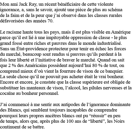 Mon ami Jack Ray, un récent bénéficiaire de cette violente ignorance, a, sans le savoir, ajouté une pièce de plus au    