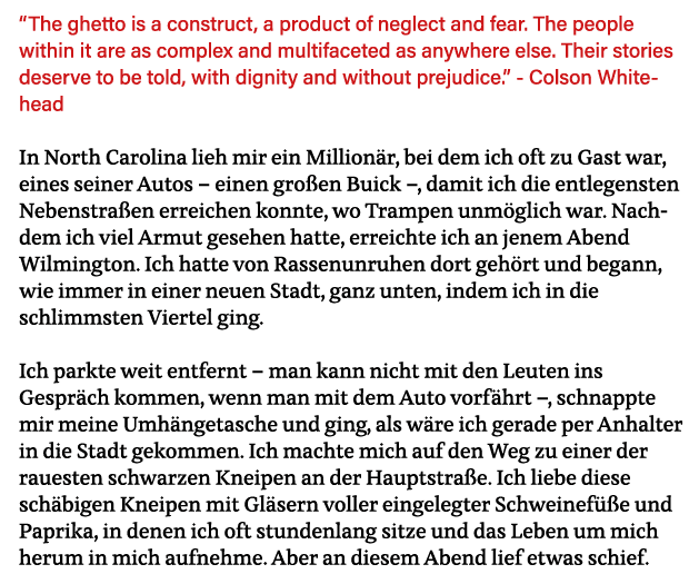  The ghetto is a construct, a product of neglect and fear  The people within it are as complex and multifaceted as an   