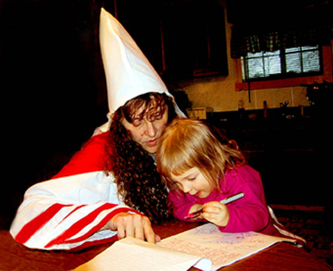 2002 - Klan leader's granddaughter being taught