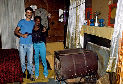 The violent veteran always threatened with his guns  1978