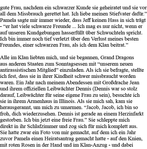 gute Frau, nachdem ein schwarzer Kunde sie geheiratet und sie vor all dem Missbrauch gerettet hat  Ich liebe meinen S   