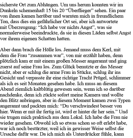 sicherste Ort zum Abhängen  Um uns herum konnten wir im Dunkeln schemenhaft 15 bis 20  Überflieger  sehen  Ein paar v   