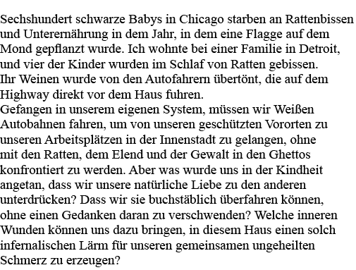 Sechshundert schwarze Babys in Chicago starben an Rattenbissen und Unterernährung in dem Jahr, in dem eine Flagge auf   