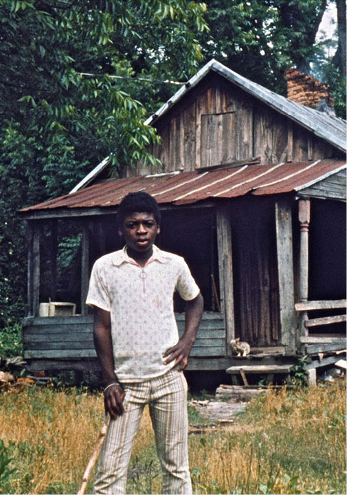 1974 - Washington, NC  Robert at home 