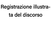 Registrazione illustrata del discorso 