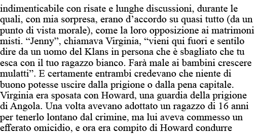 indimenticabile con risate e lunghe discussioni, durante le quali, con mia sorpresa, erano d accordo su quasi tutto (   