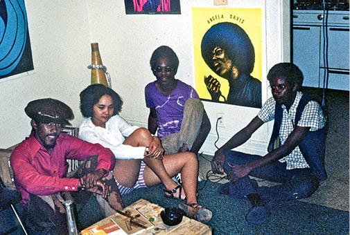 1971 - Chris, Aaron and Jerry in Detroit