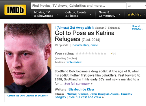 The movie about Scot Belk 