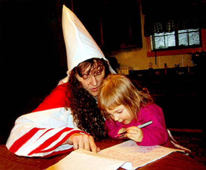 2002 - Klan leader's granddaughter being taught