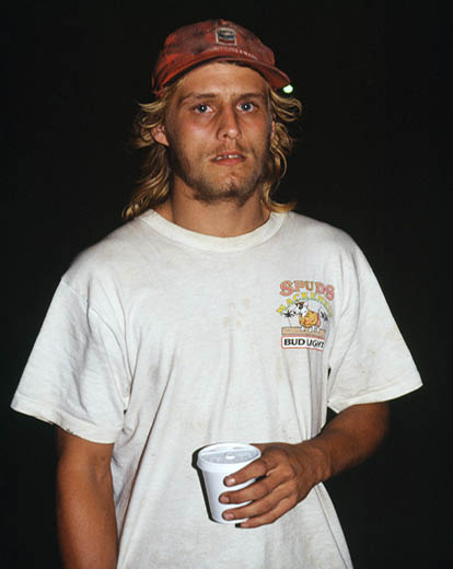 1991 - Woody the night I picked him up 