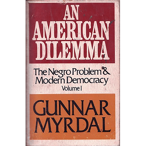 The  Bible of racism research  inspiring Johnson to his civil rights laws