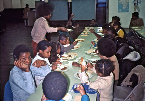 1973 - Baltimore  BPP Free Breakfast Program 
