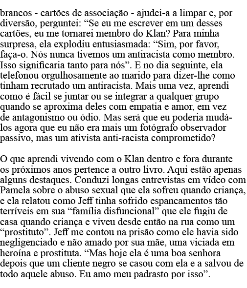 brancos - cartões de associação - ajudei-a a limpar e, por diversão, perguntei:  Se eu me escrever em um desses cartõ   