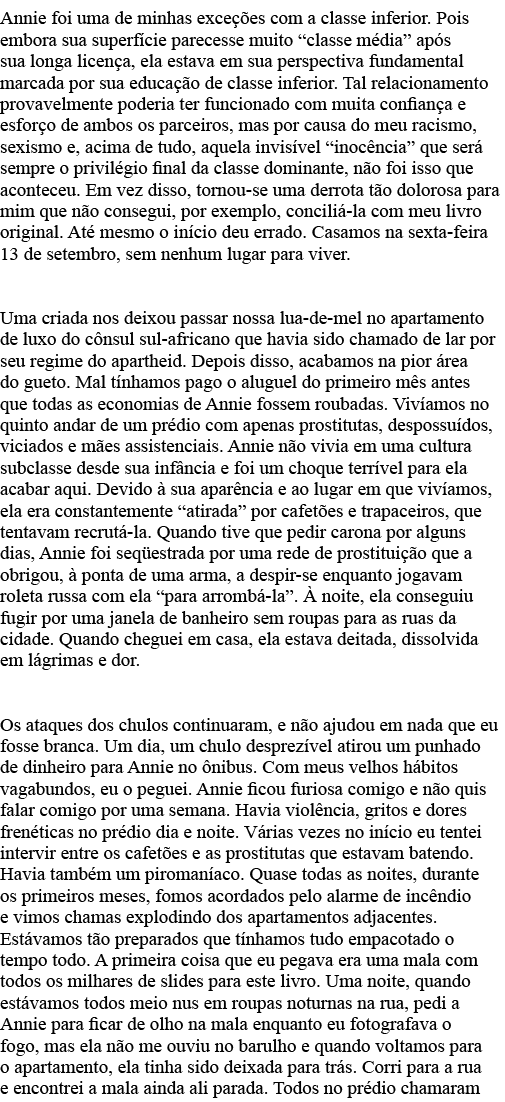 Annie foi uma de minhas exceções com a classe inferior  Pois embora sua superfície parecesse muito  classe média  apó   