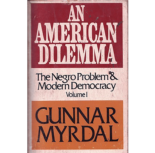 The  Bible of racism research  inspiring Johnson to his civil rights laws