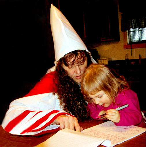 2002 - Klan leader's granddaughter being taught