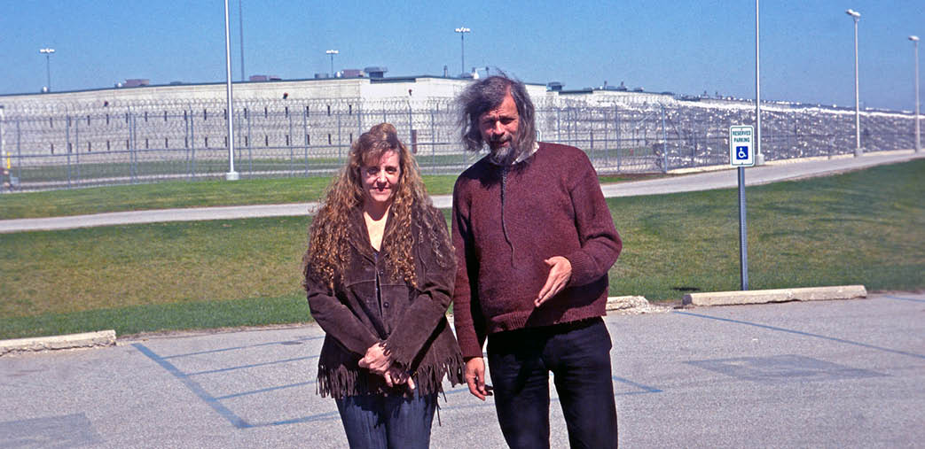 We spent a whole day driving to see Jeff in the prison where the Klan leader wanted to impress his many new black friends with Rikke 