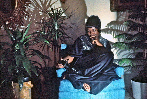 1973 - Baltimore  Ms  Willie in her livingroom 