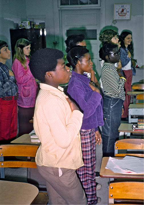 1974 - Washington, NC  Robert in school 
