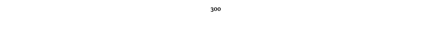 300 