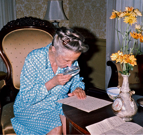 Mrs Barnett with deed Washington GA