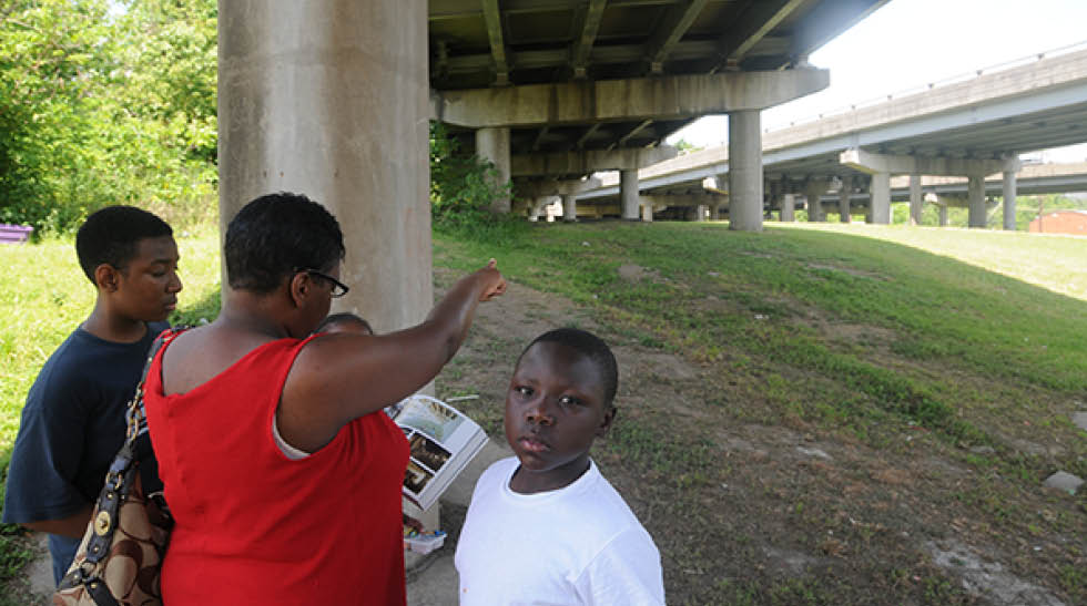 2009 - Baton Rouge, LA with my book 