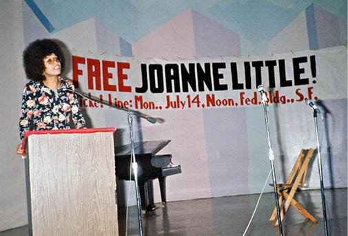 1975 - Angela Davis in Oakland, CA
