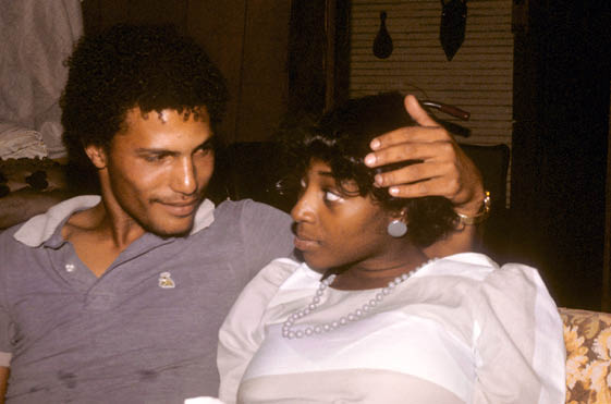 John with pregnant Debra the year before she was murdered  1990   