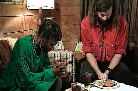 Saying grace before our meals  1991