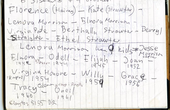 Before the PC genealogy programs it was hard to keep up with the book s families