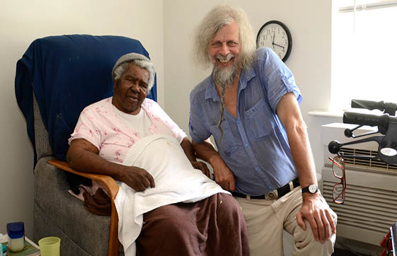 Last visit to Virginia in hospital in 2012 