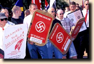Nazister marcherer i Roskilde