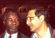 Præsident Mbeki og Omar Badsha