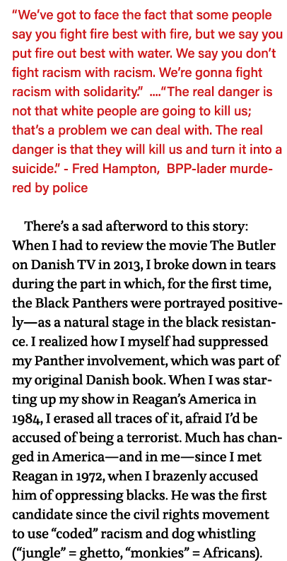  We ve got to face the fact that some people say you fight fire best with fire, but we say you put fire out best with   