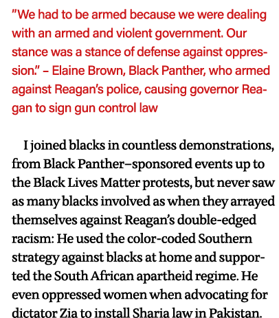  We had to be armed because we were dealing with an armed and violent government  Our stance was a stance of defense    